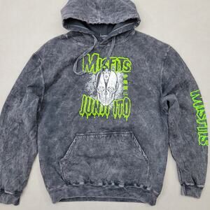 Junji Ito Collection Misfits Women Hoodie Size Medium Anime Manga Pullover Gray